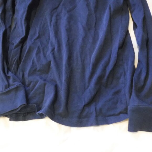 Instant Message Axolotl Emotion Blue Long Sleeve Girls Shirt Size Medium - Picture 7 of 7